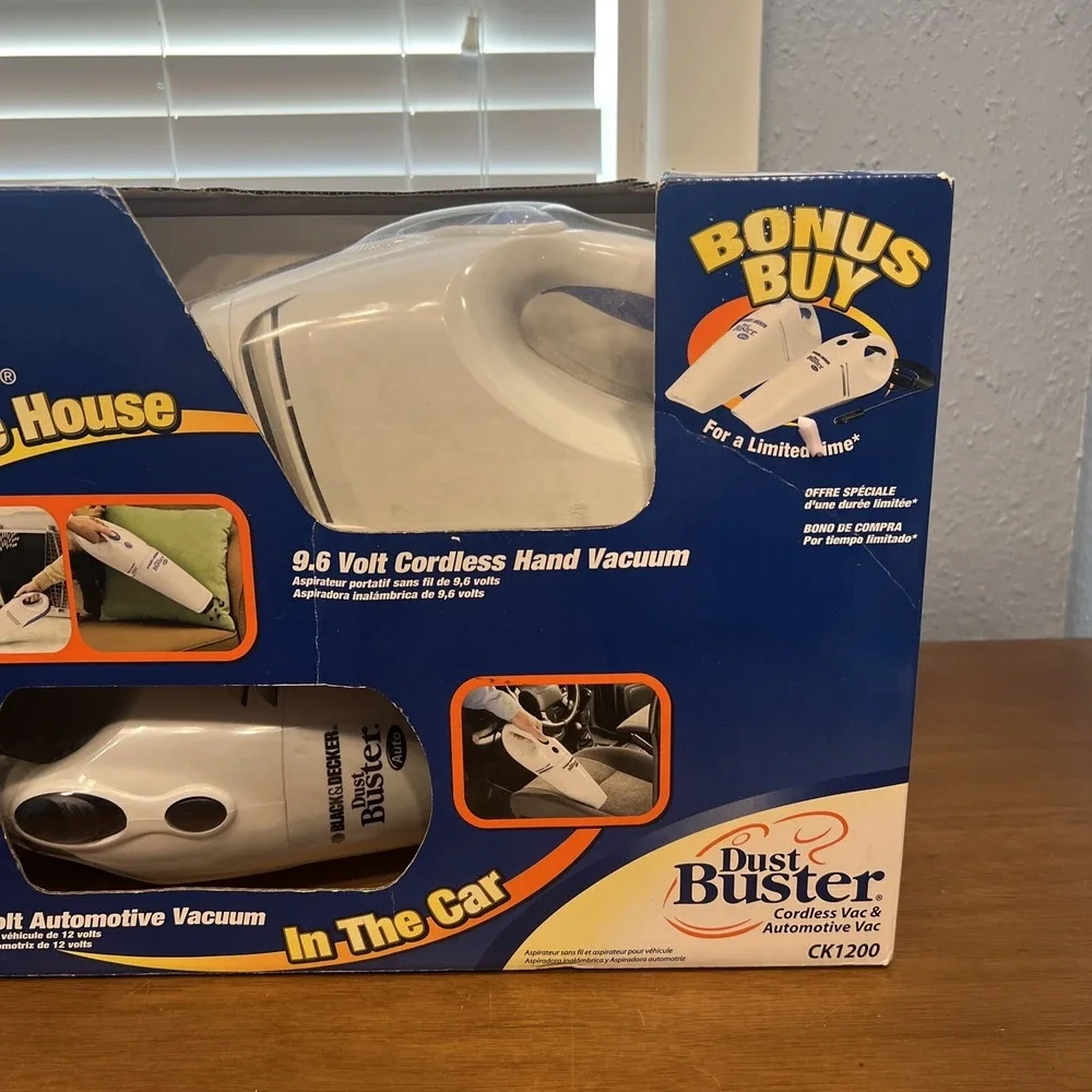 Black And Decker Dust Buster Around The House Home And Auto Kit Ck1200